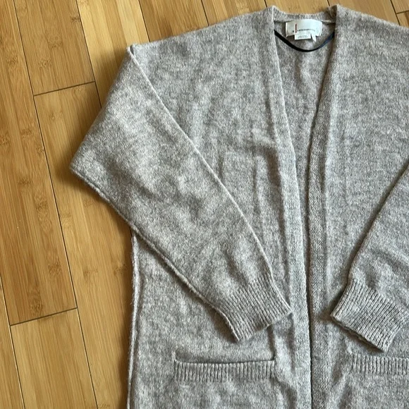Anthropologie Neutral Open-Front Cardigan - Picture 2 of 5